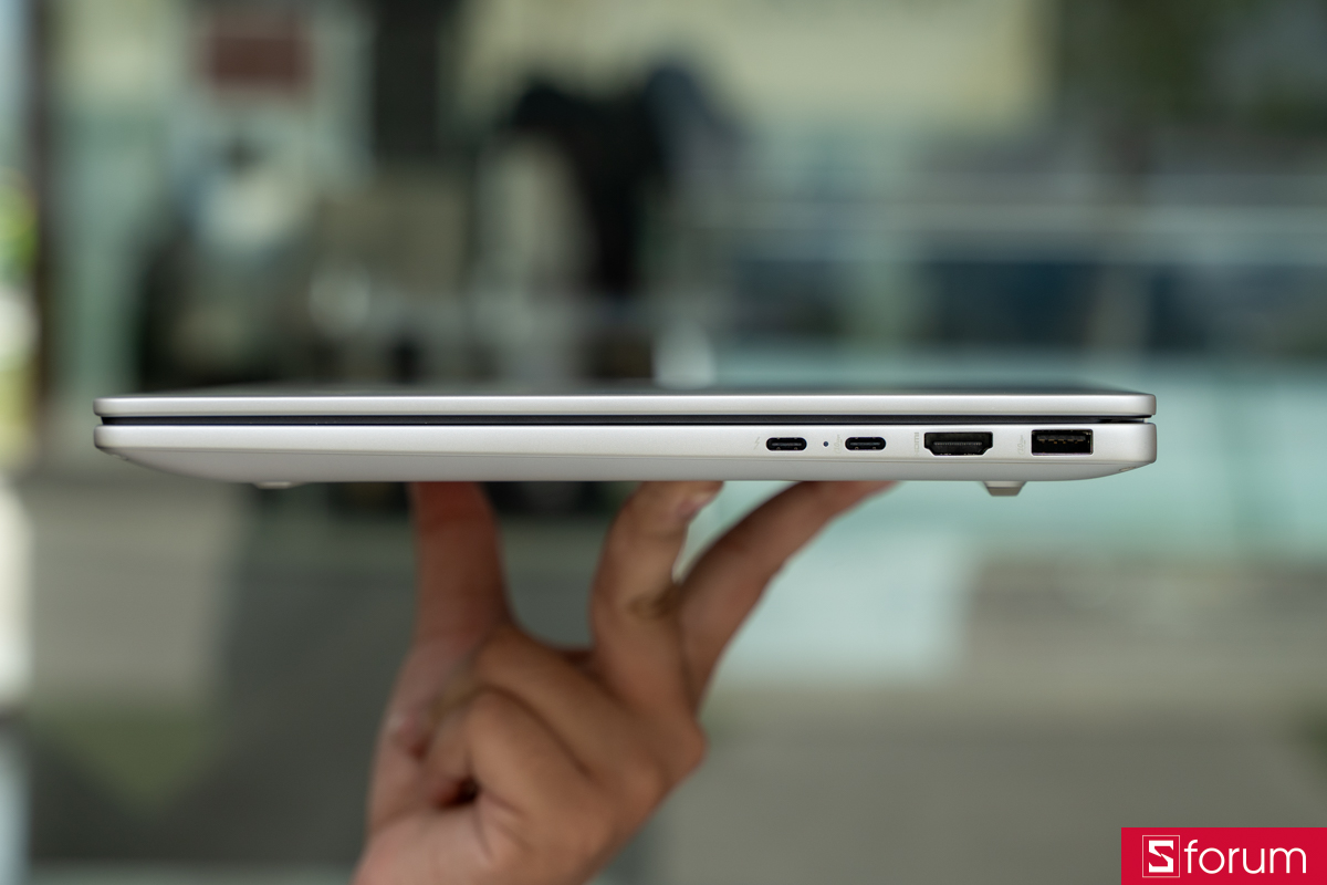 Độ mỏng HP OmniBook 7 AI