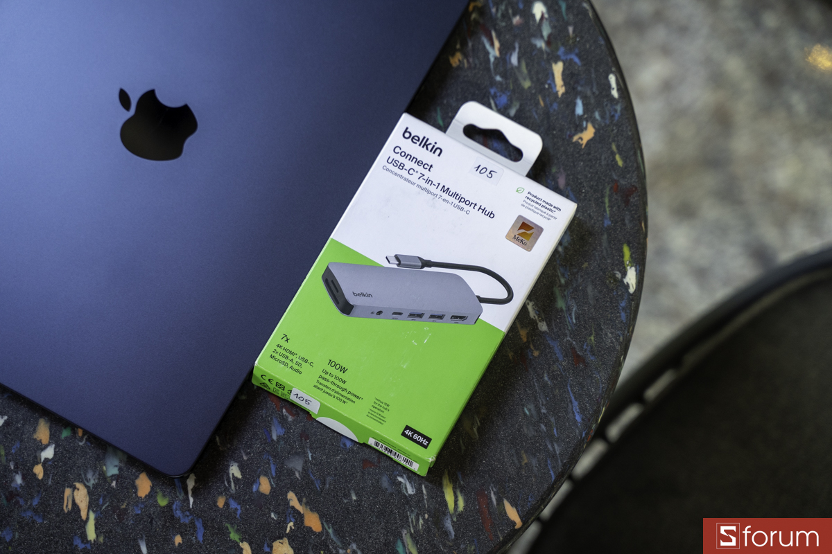 Vỏ hộp Belkin Connect USB-C 7-in-1