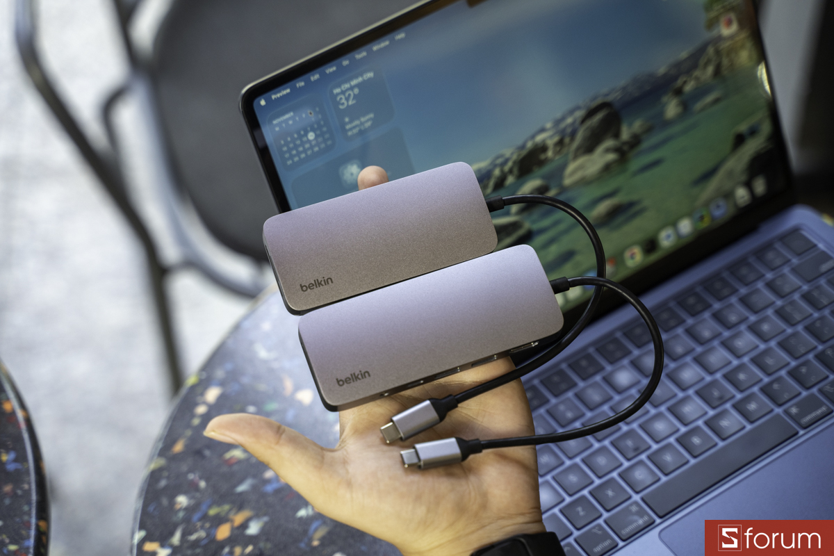 Trên tay Belkin Connect USB-C 5-in-1