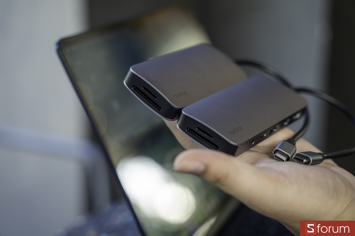 So sánh thiết kế với Belkin Connect USB-C 5-in-1
