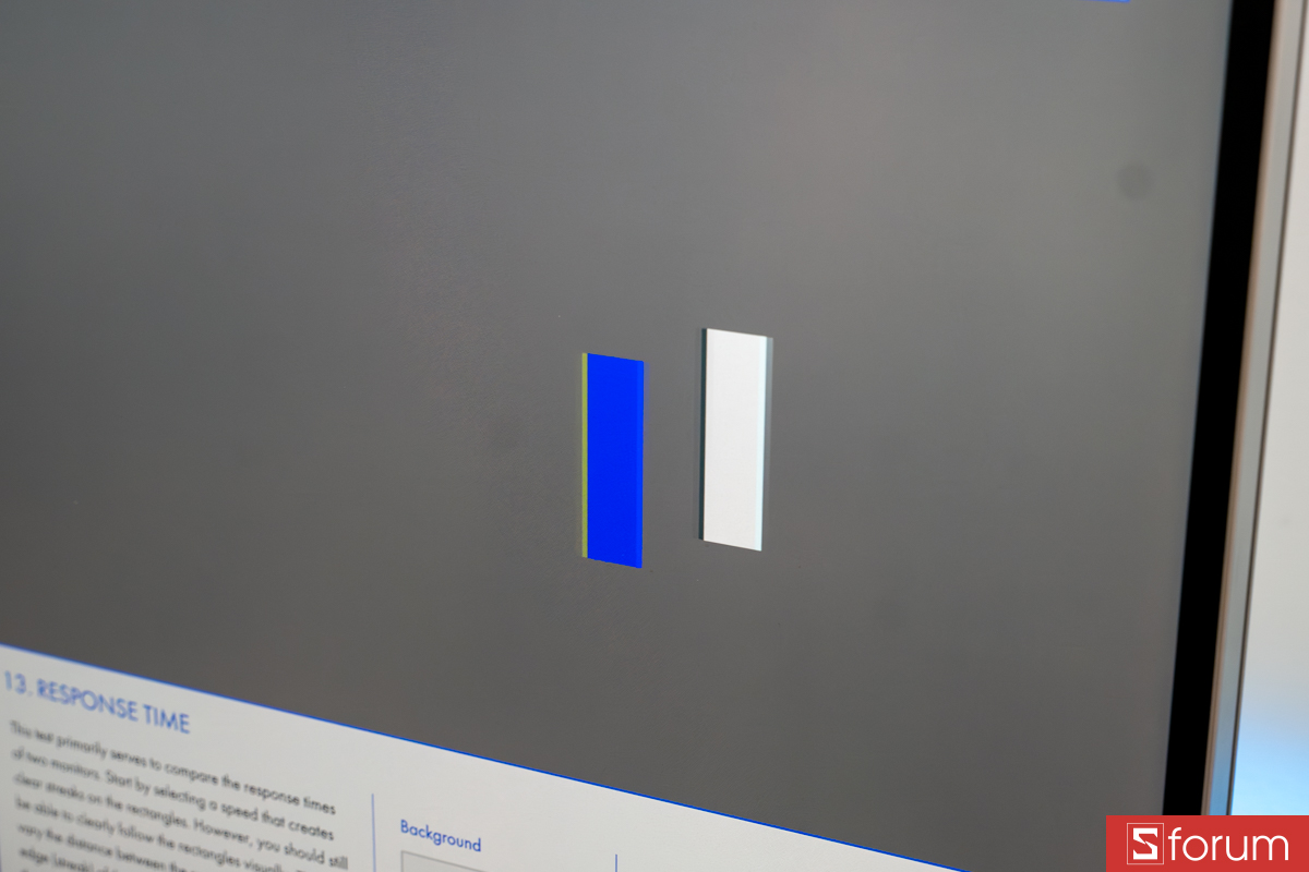 Hiện tượng ghosting trên LG UltraFine evo 32 inch