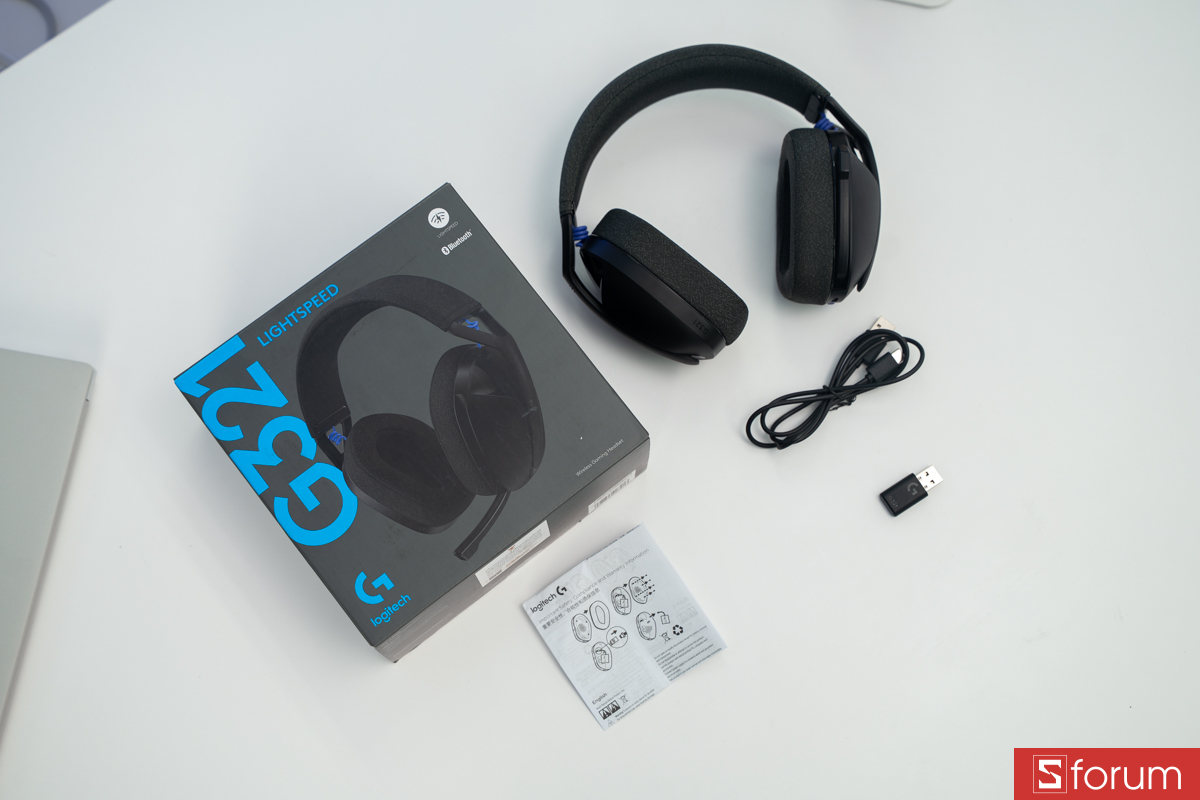 Mở hộp và phụ kiện Logitech G321 Lightspeed