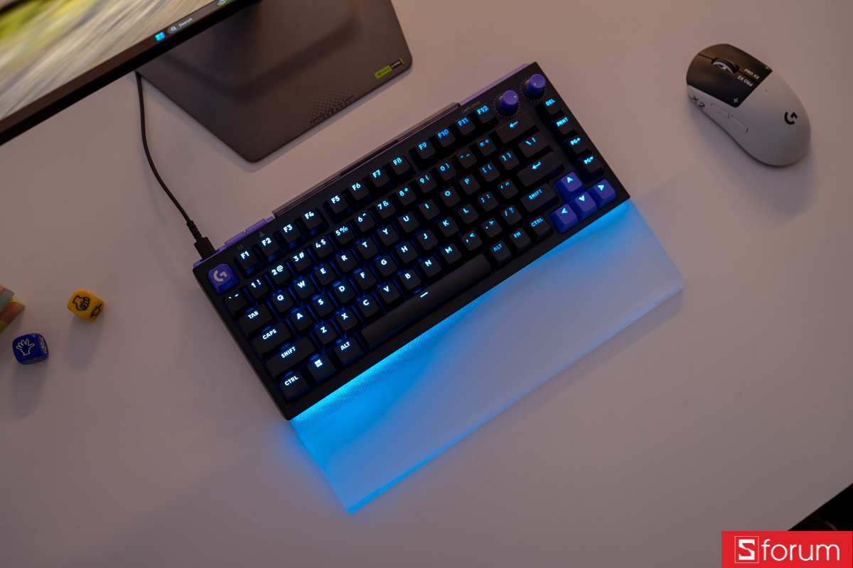 Trên tay Logitech G512 X 75