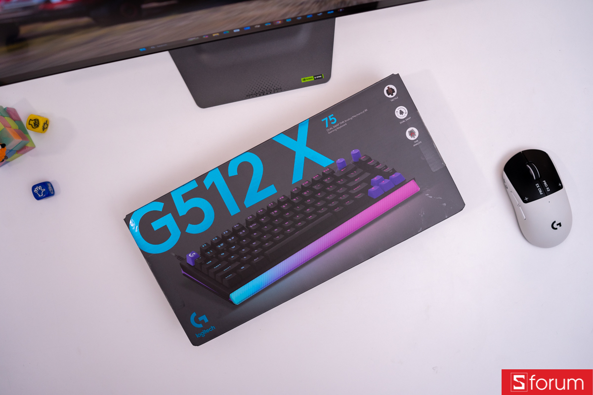 Vỏ hộp Logitech G512 X 75