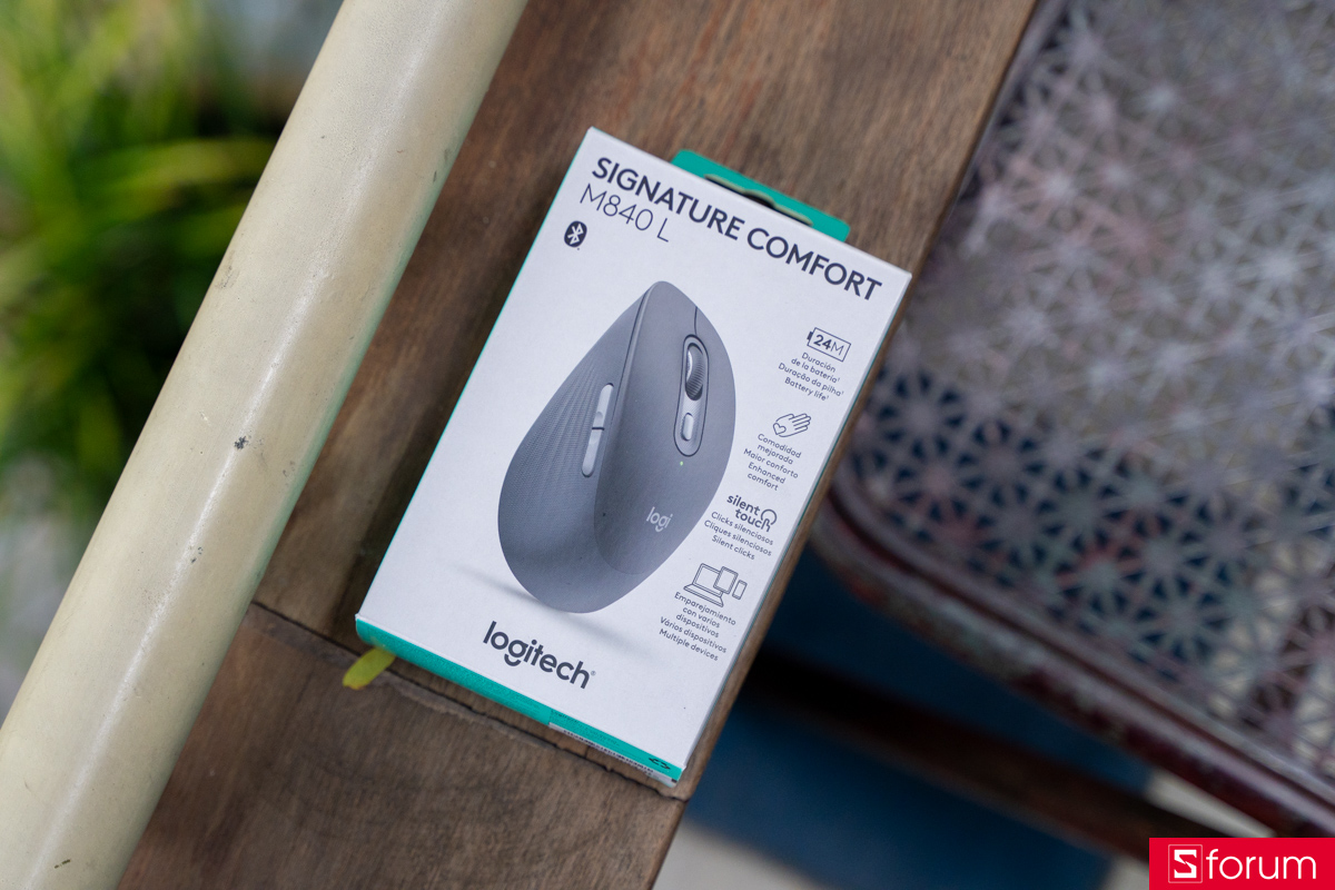 Mở hộp Logitech Signature Comfort M840 L
