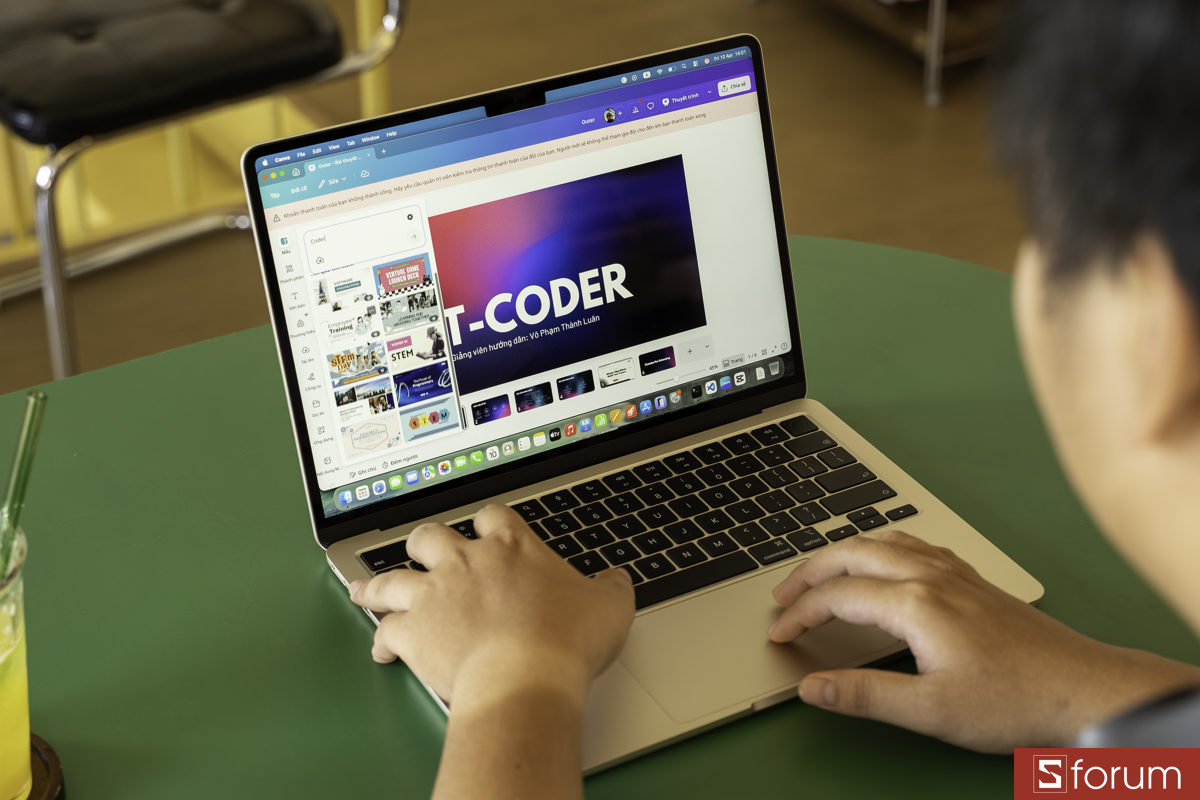 Độ sáng của MacBook Air M5