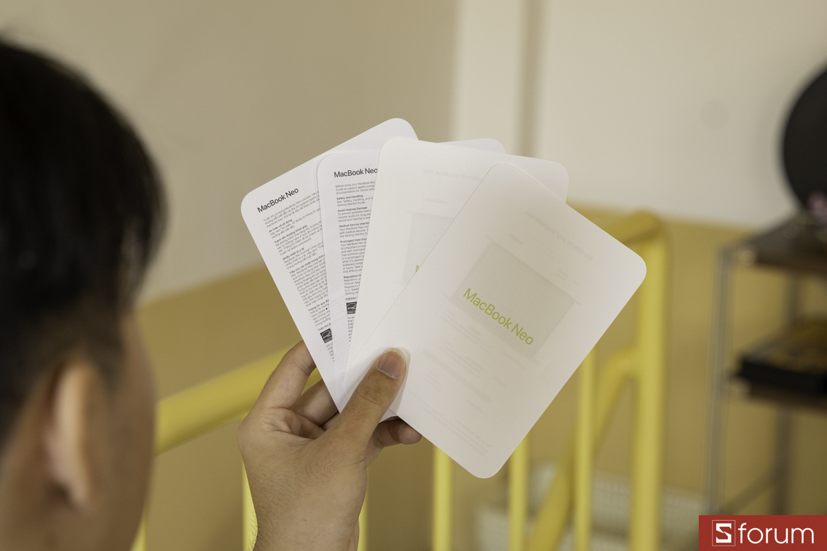 Sách hướng dẫn sử dụng MacBook Neo