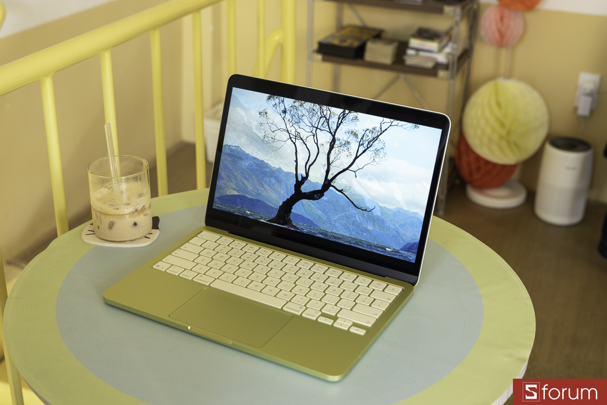 Khả năng hiển thị trên MacBook Neo