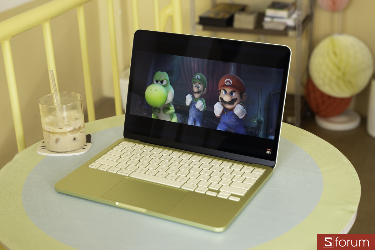 Tiện ích trên MacBook Neo