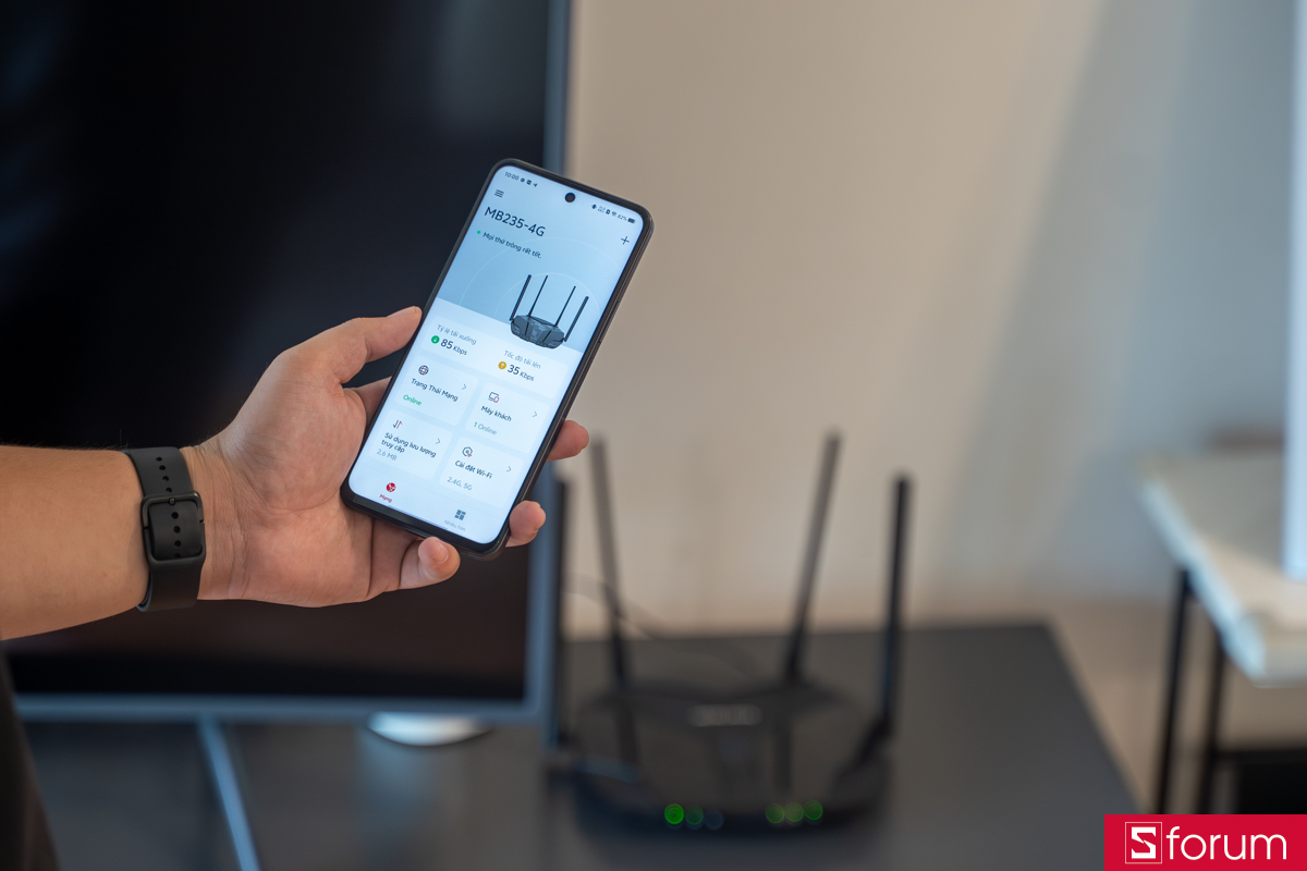 Trải nghiệm MERCUSYS MB235-4G