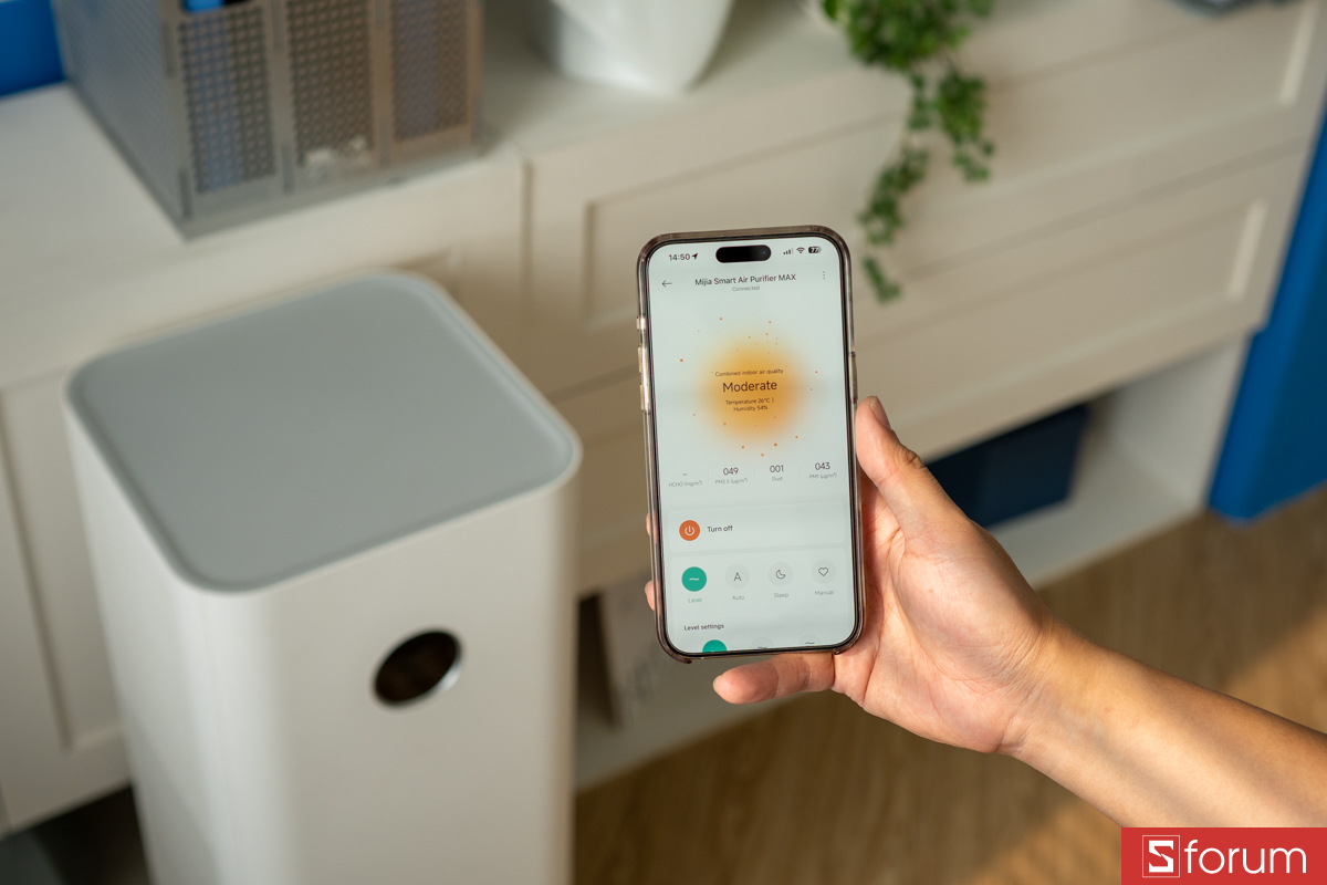 Kiểm tra chất lượng không khí liên tục Mijia Smart Air Purifier Max