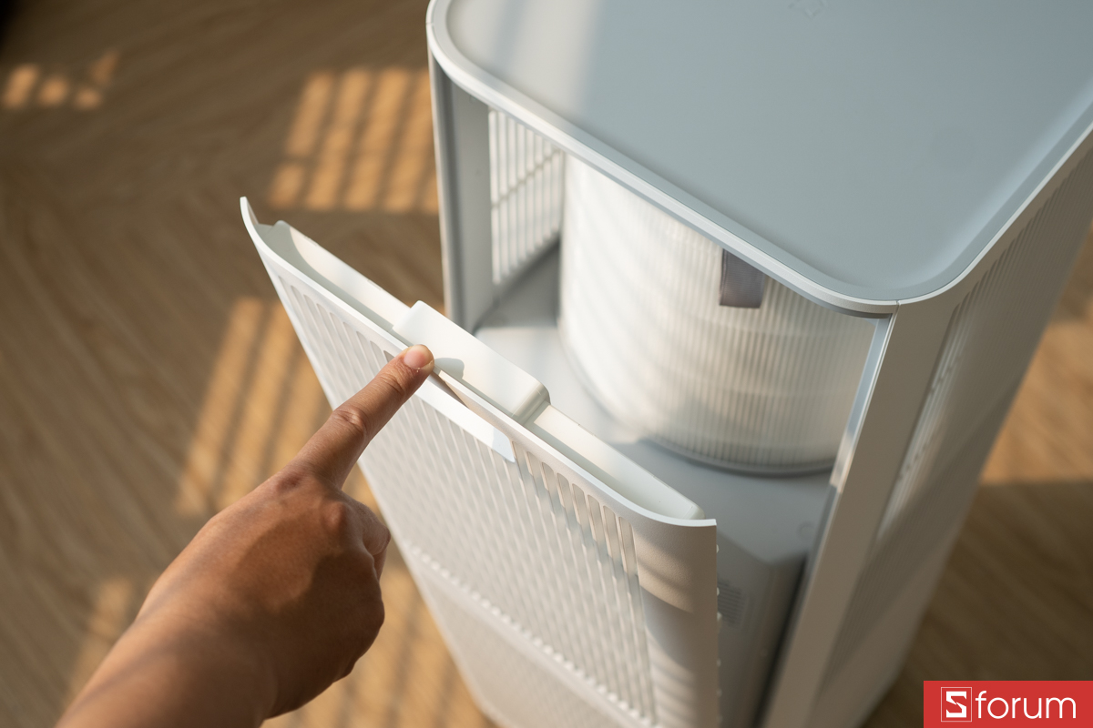 Mở nắp sau Mijia Smart Air Purifier Max