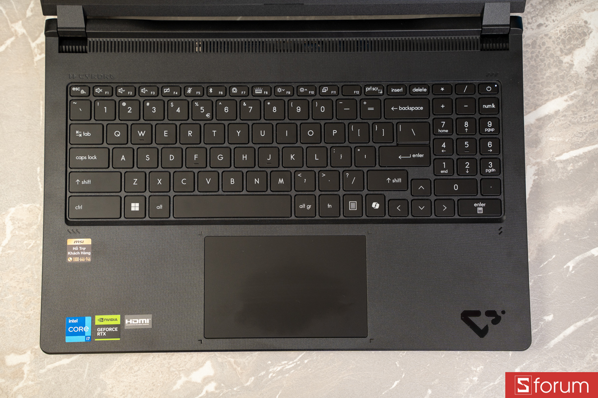 Bàn phím MSI Cyborg 15 C13WEO