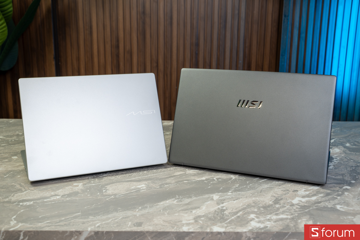So sánh MSI Modern 14S AI+ với MSI Modern 14 trước