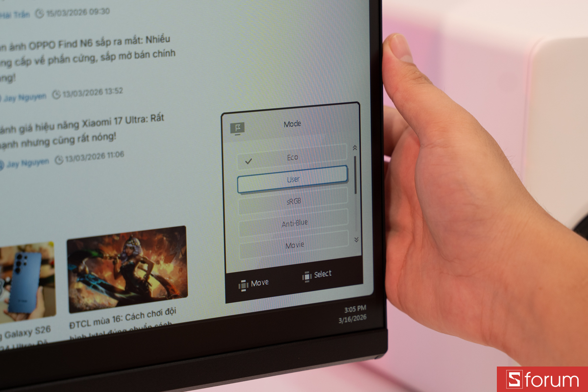 Profile màu trêb màn hình MSI MP242L