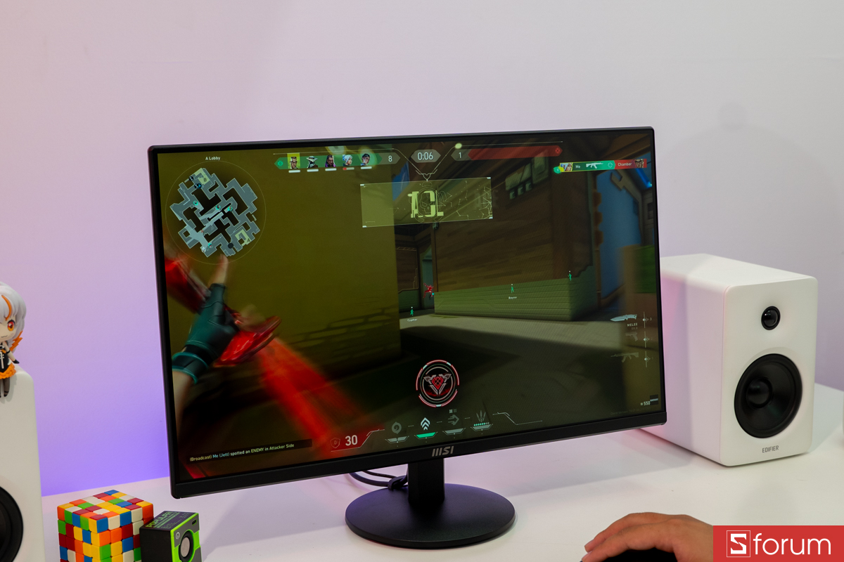 Tần số quét 100Hz trên MSI MP242L