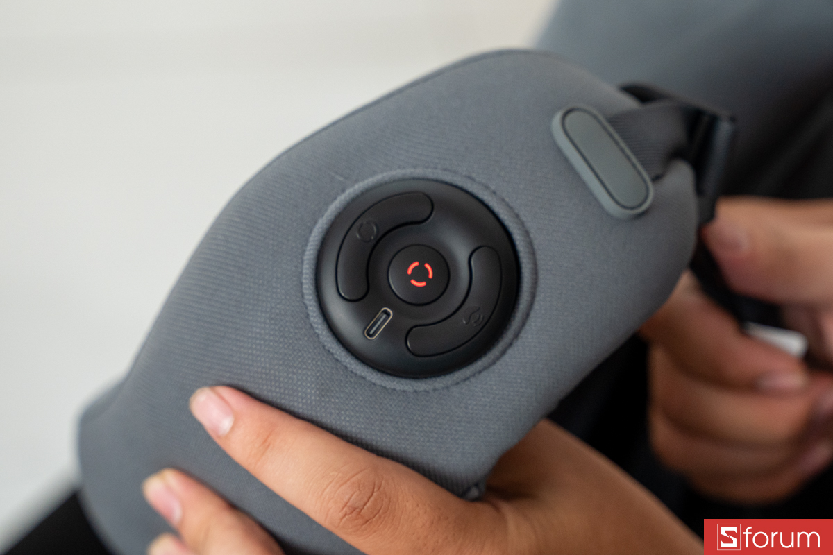 Chế độ massage mạnh và chườm nóng