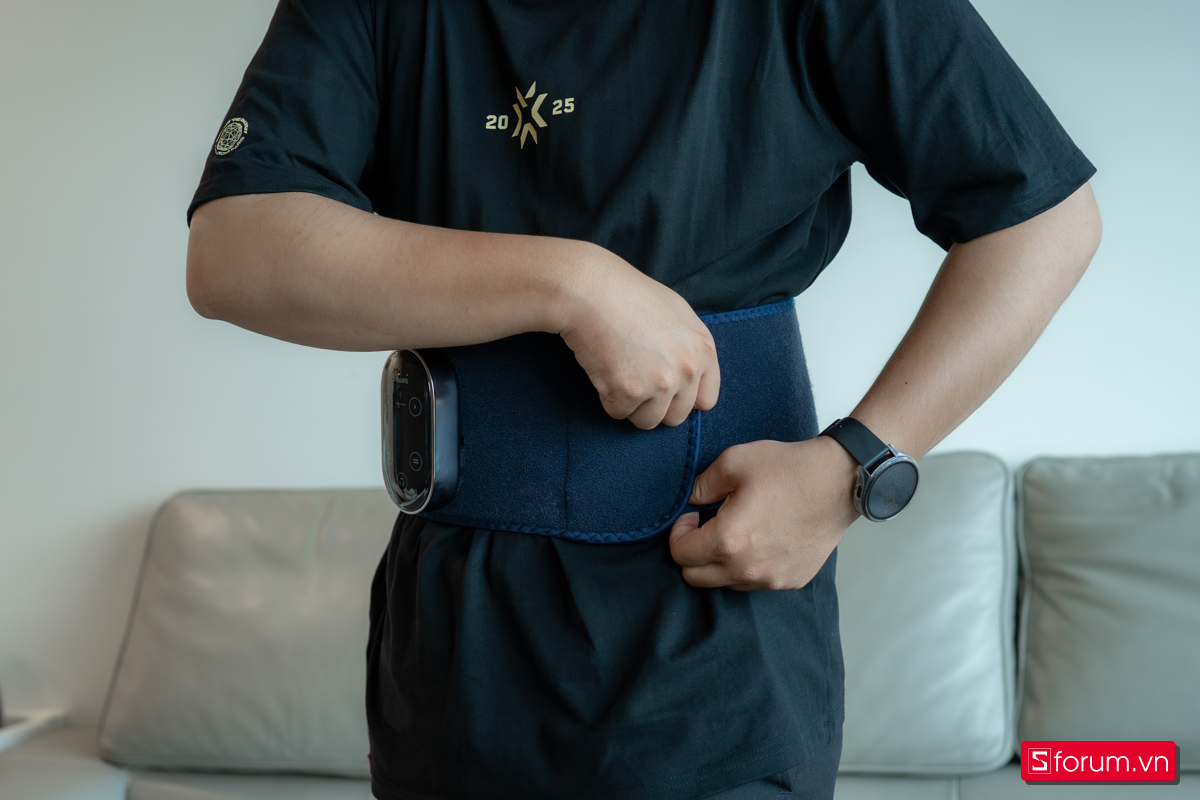 Cảm giác đeo Philips Waist Massager
