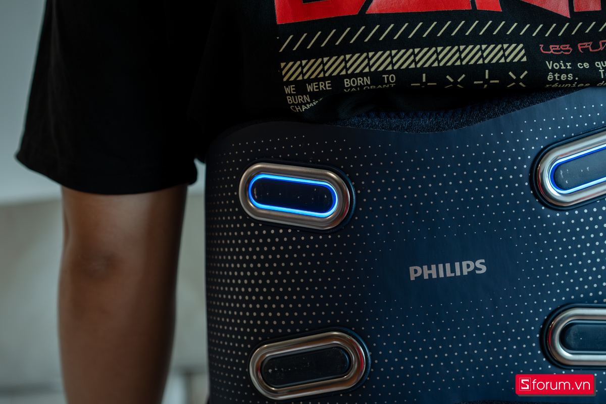 Mặt sau của Philips Waist Massager