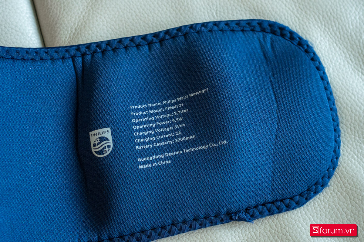 Thông số Philips Waist Massager