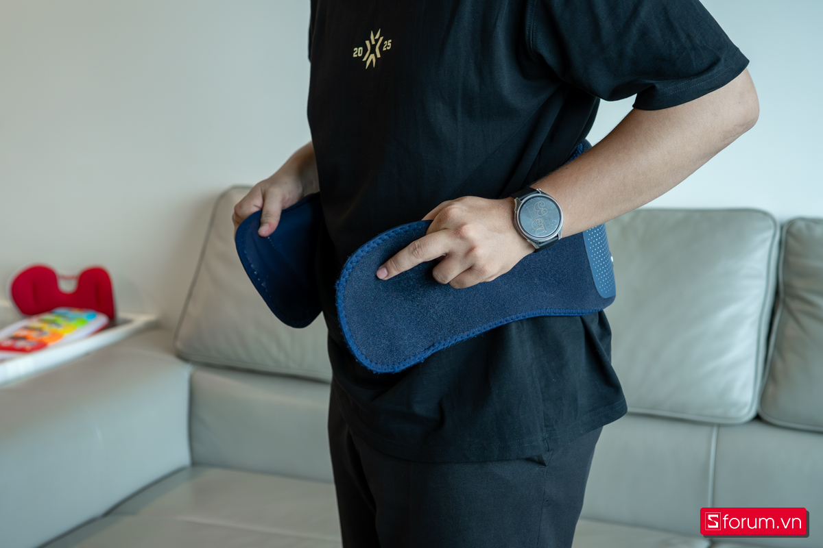 Cảm giác đeo Philips Waist Massager