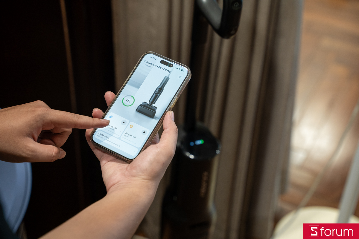 Kiểm tra tình trạng Roborock F25 Ace Pro