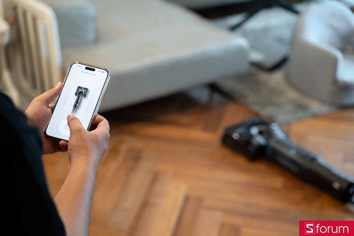 Điều khiển Roborock F25 Ace Pro từ xa