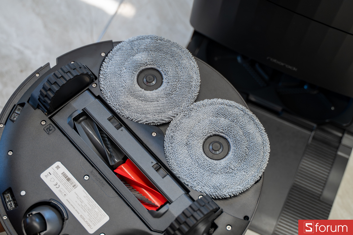 Giẻ lau trên Roborock Qrevo Edge 2