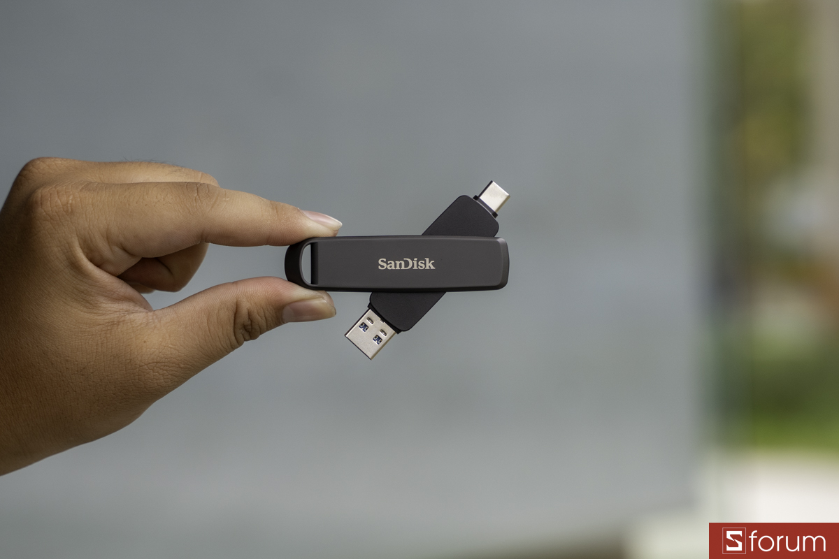 Thiết kế SanDisk Extreme Pro Dual Drive 512GB