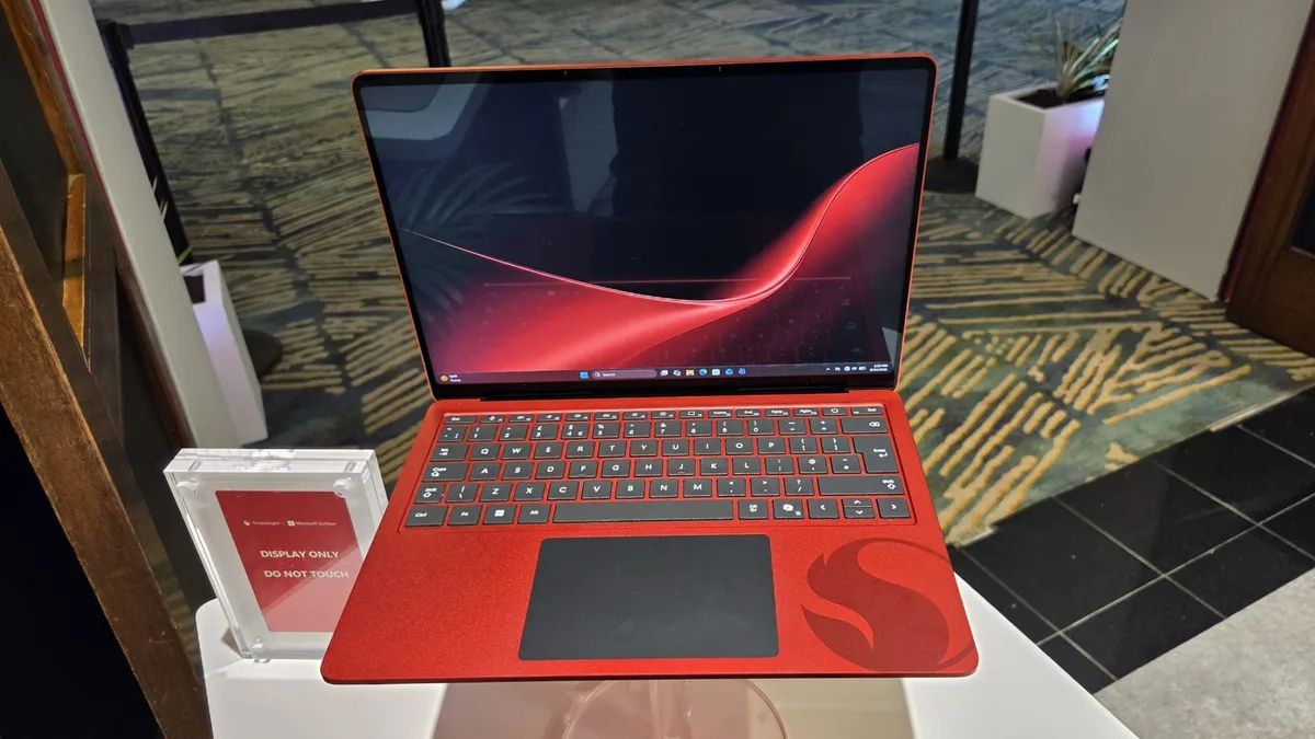 Màn hình hiển thị của Surface Laptop