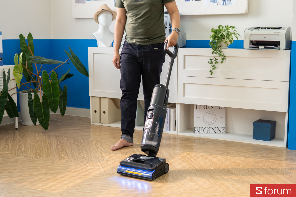 Trên tay Tineco FLOOR ONE S7 Stretch Steam