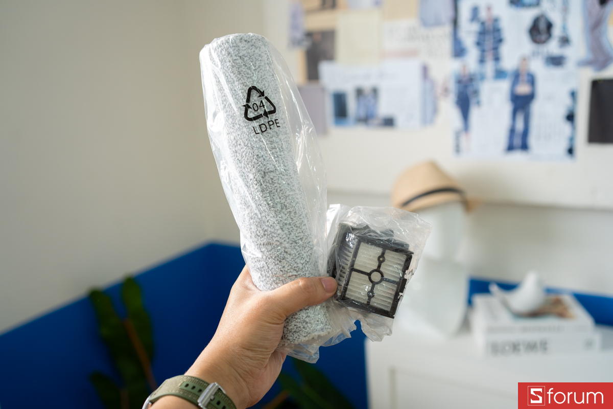 Bộ cuộn lau và lõi lọc bụi thay thế