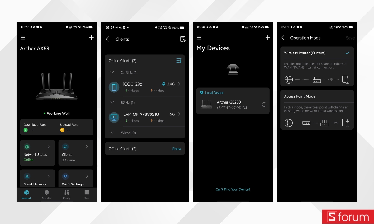 Các tính năng cơ bản trên TP-Link Archer AX53