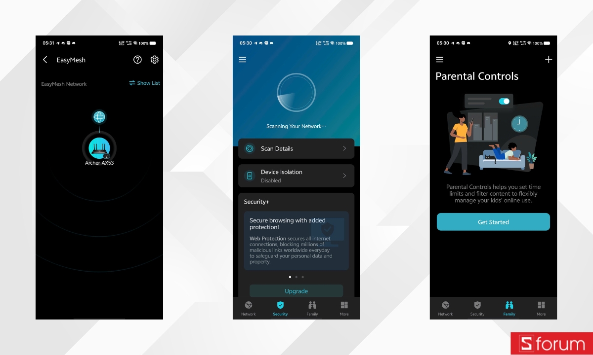 Tính năng EasyMesh, bảo mật và kiểm soát từ phụ huynh trên TP-Link Archer AX53