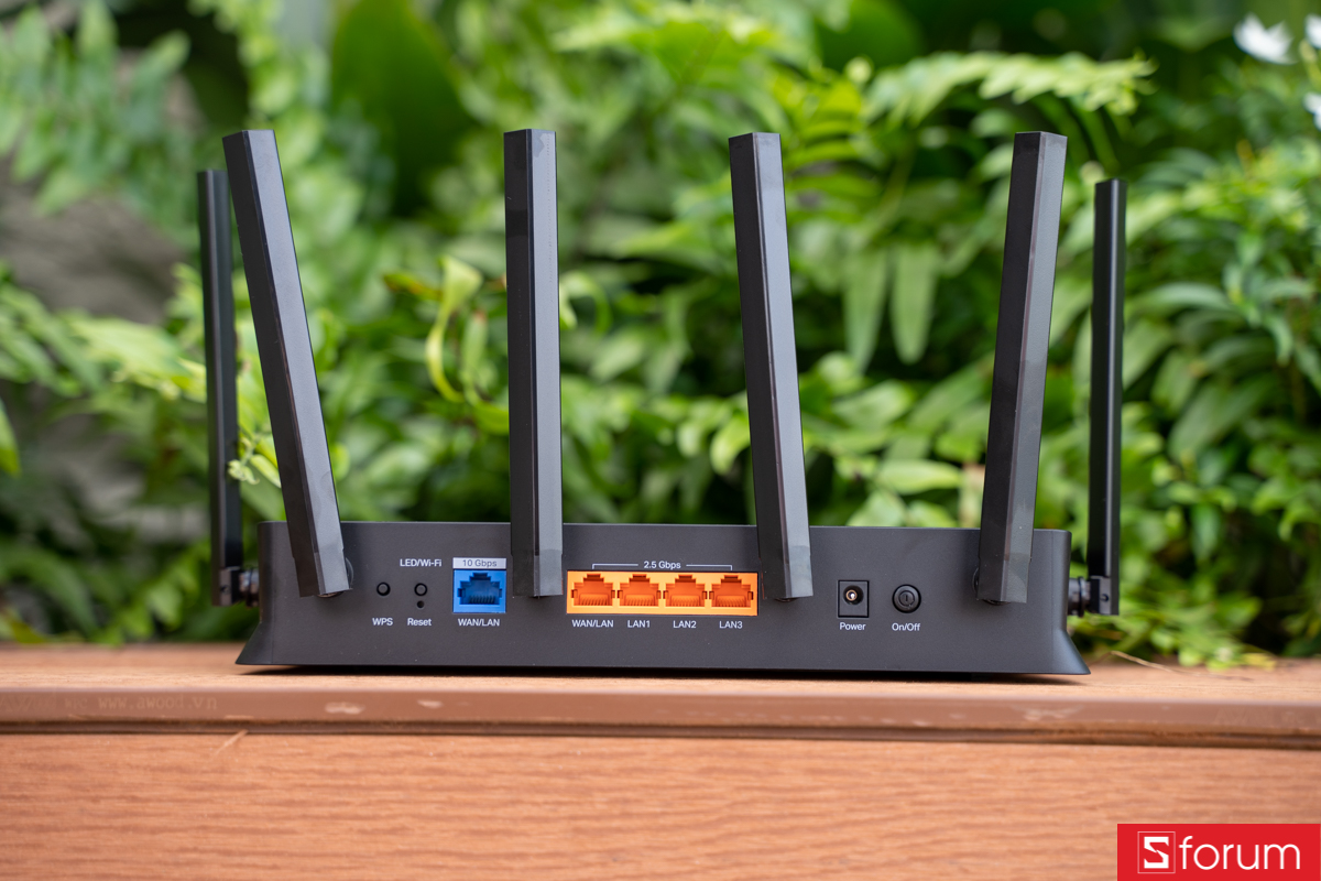 6 râu ăng-ten trên TP-Link Archer BE600