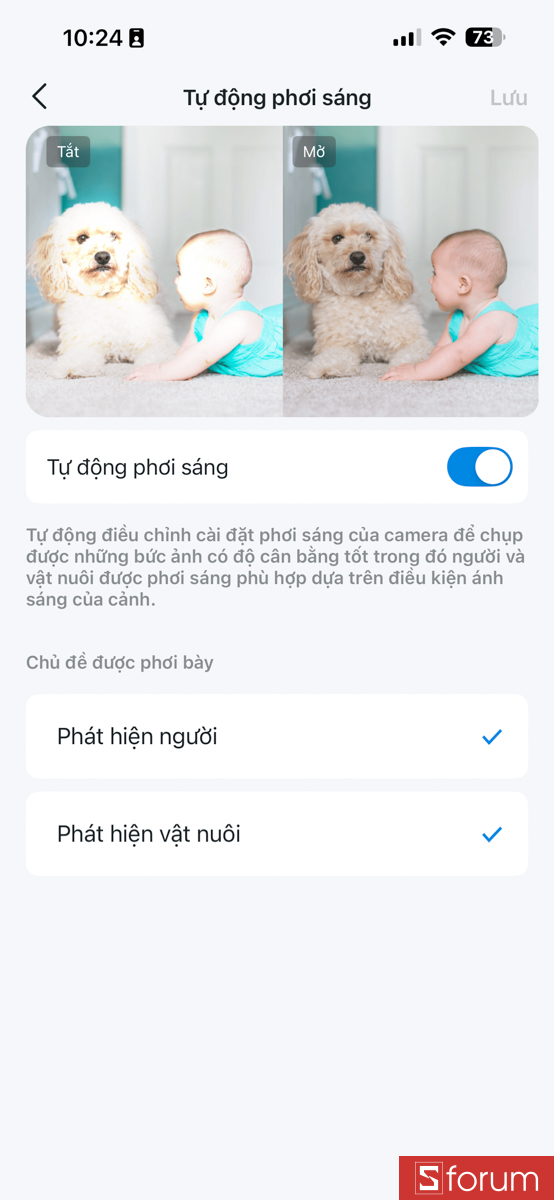 Thiết lập TP-Link Tapo C615F trên ứng dụng