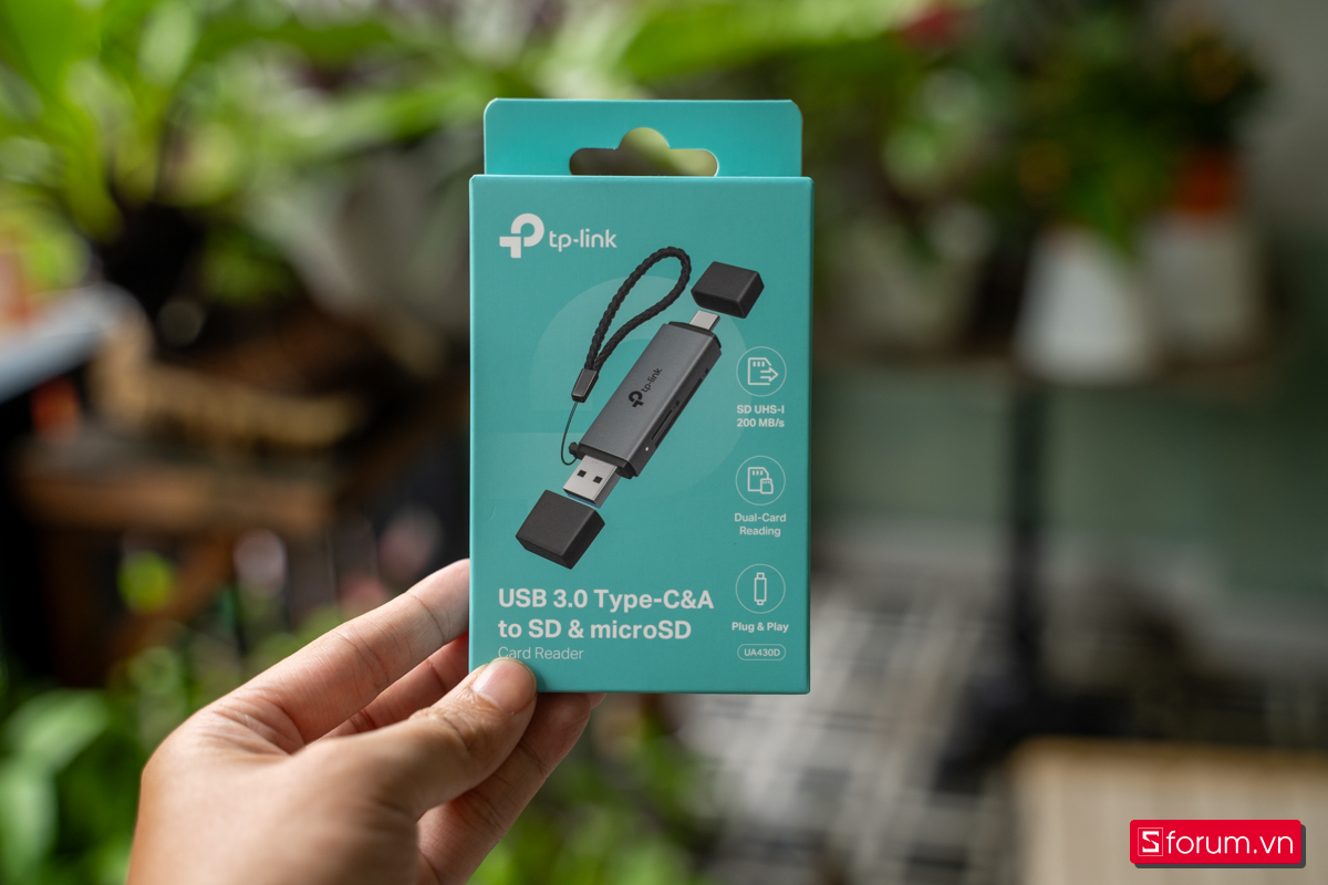 Mặt trưóc hộp Tp-Link UA430D USB 3.0