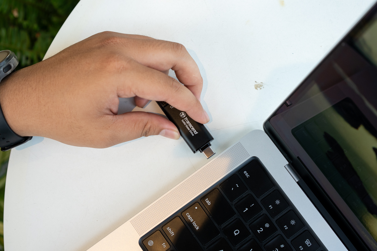 Trải nghiệm Transcend ESD310C