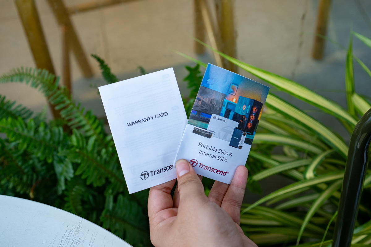 Giấy hướng dẫn sử dụng Transcend ESD310C