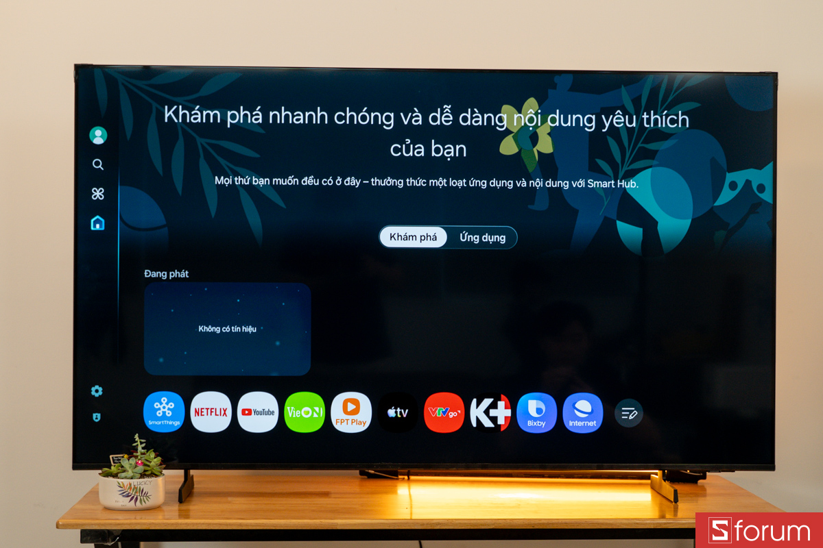 Giao diện TV trực quang, dễ sử dụng