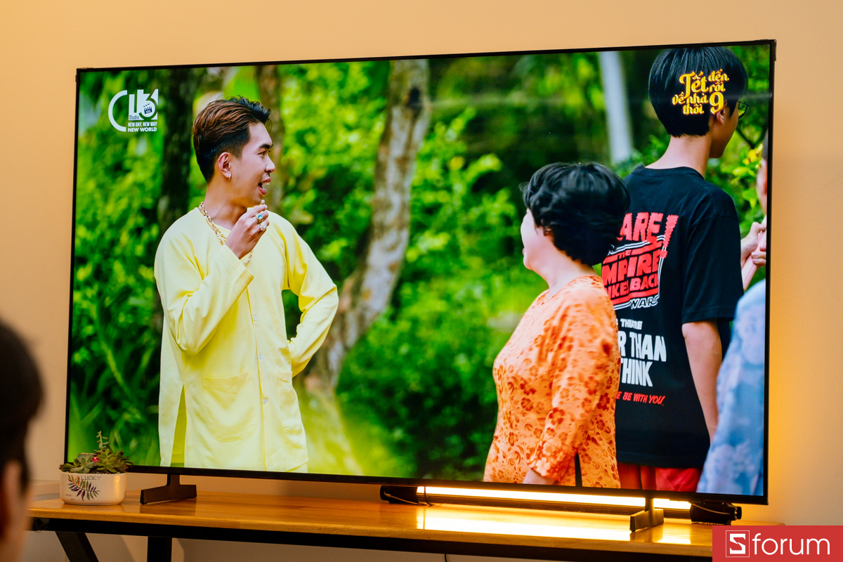 Âm thanh được tái tạo tốt, giải trí tuyệt vời