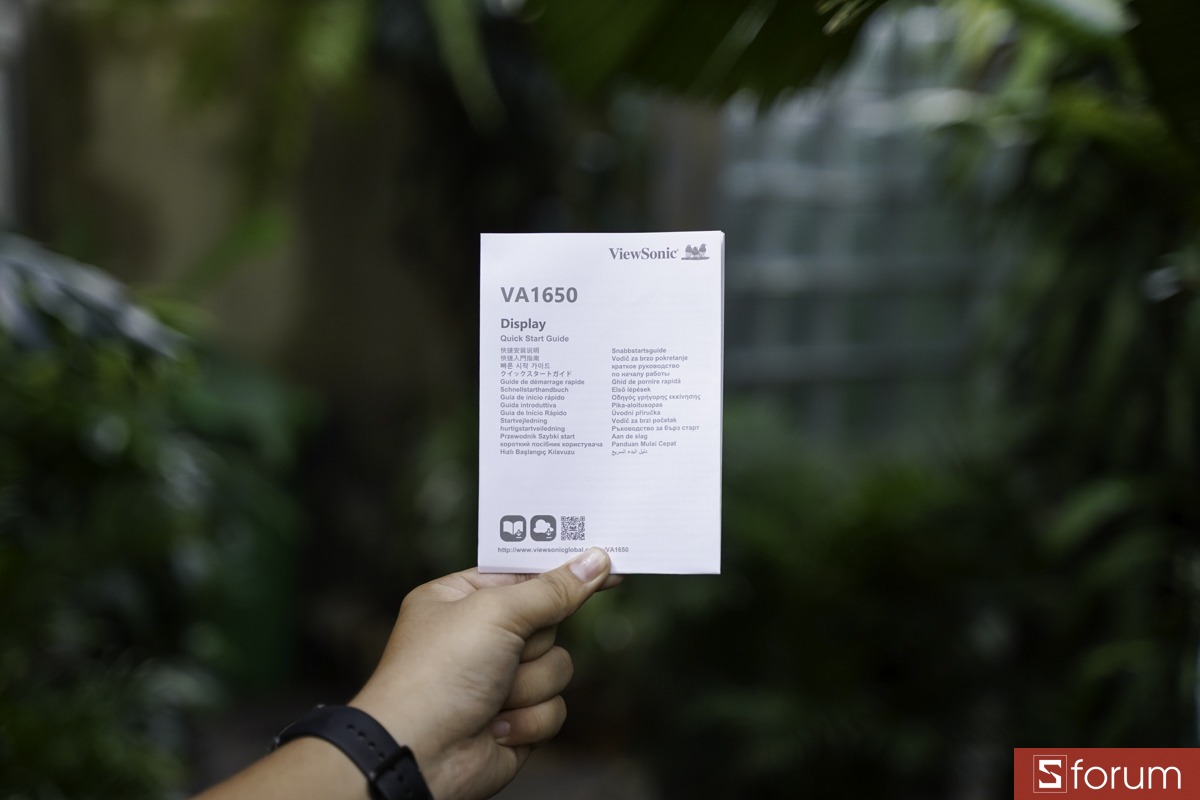 Sách hướng dẫn sử dụng ViewSonic VA1650