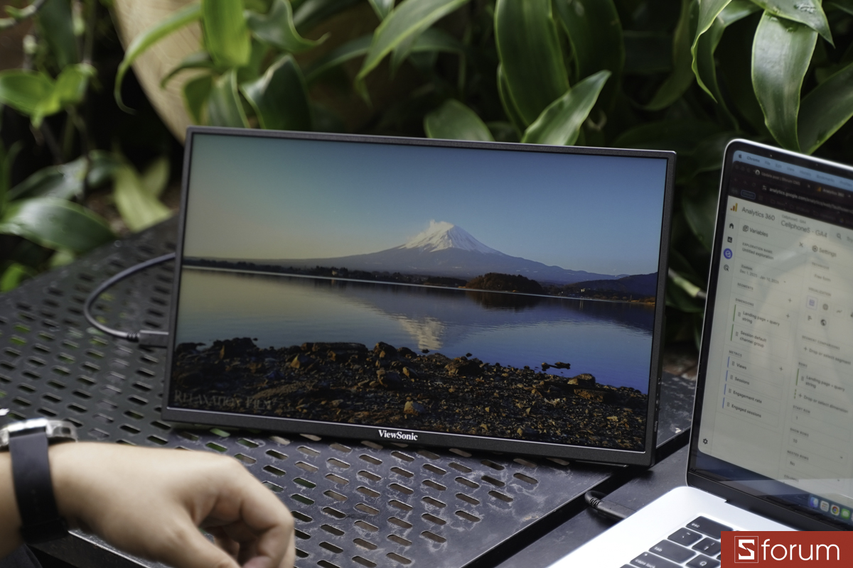 Màu sắc trên ViewSonic VA1650