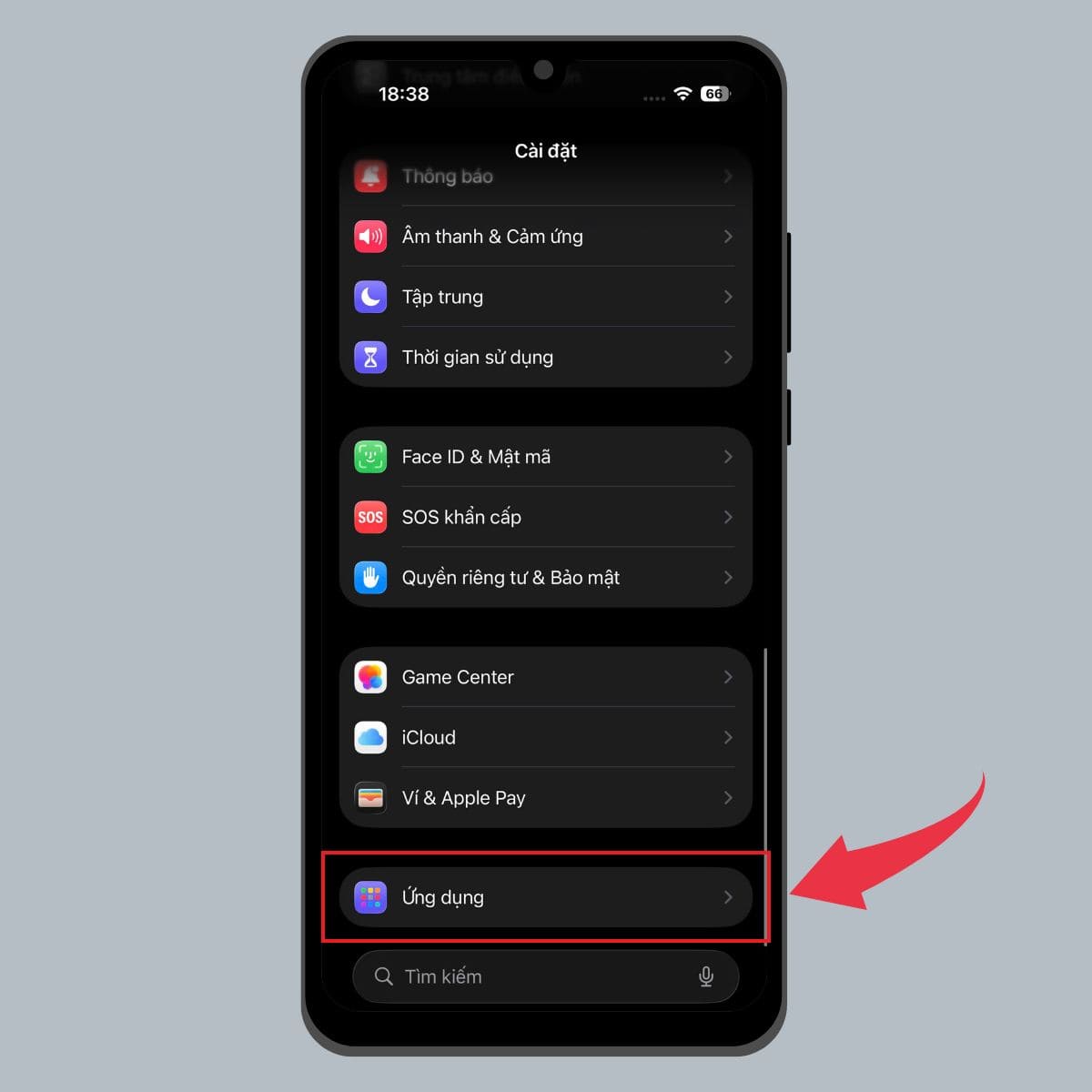 Cách bật lịch âm lịch trên iOS 26 - bước 2