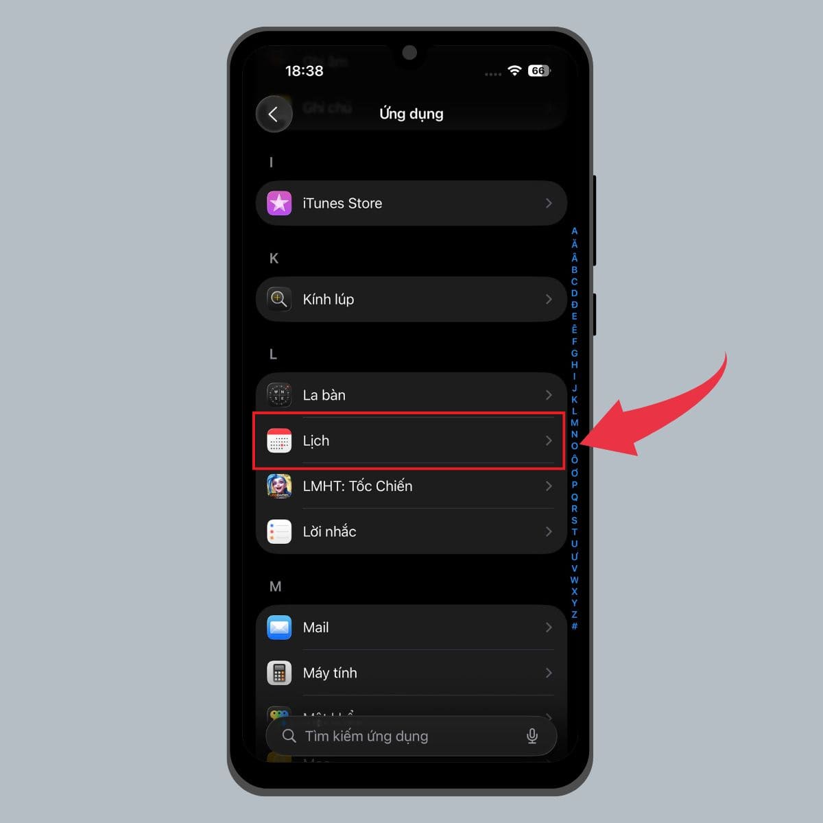 Cách bật lịch âm lịch trên iOS 26 - bước 3
