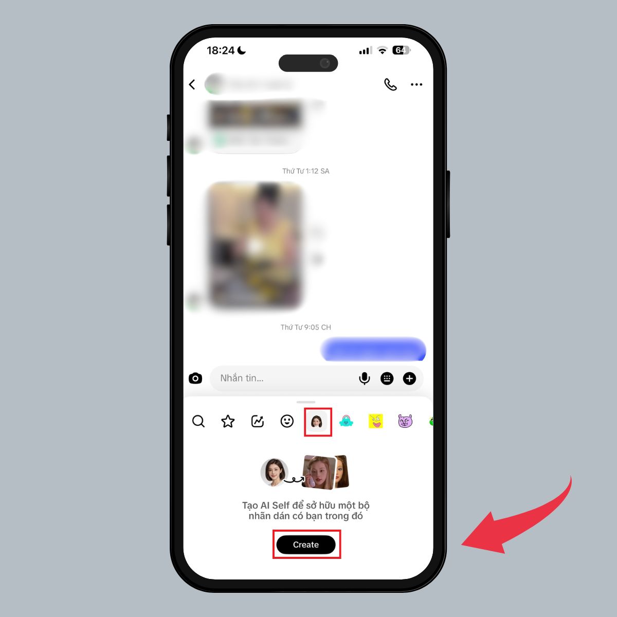 Cách tạo bộ meme AI khuôn mặt chính mình trên TikTok - Bước 2