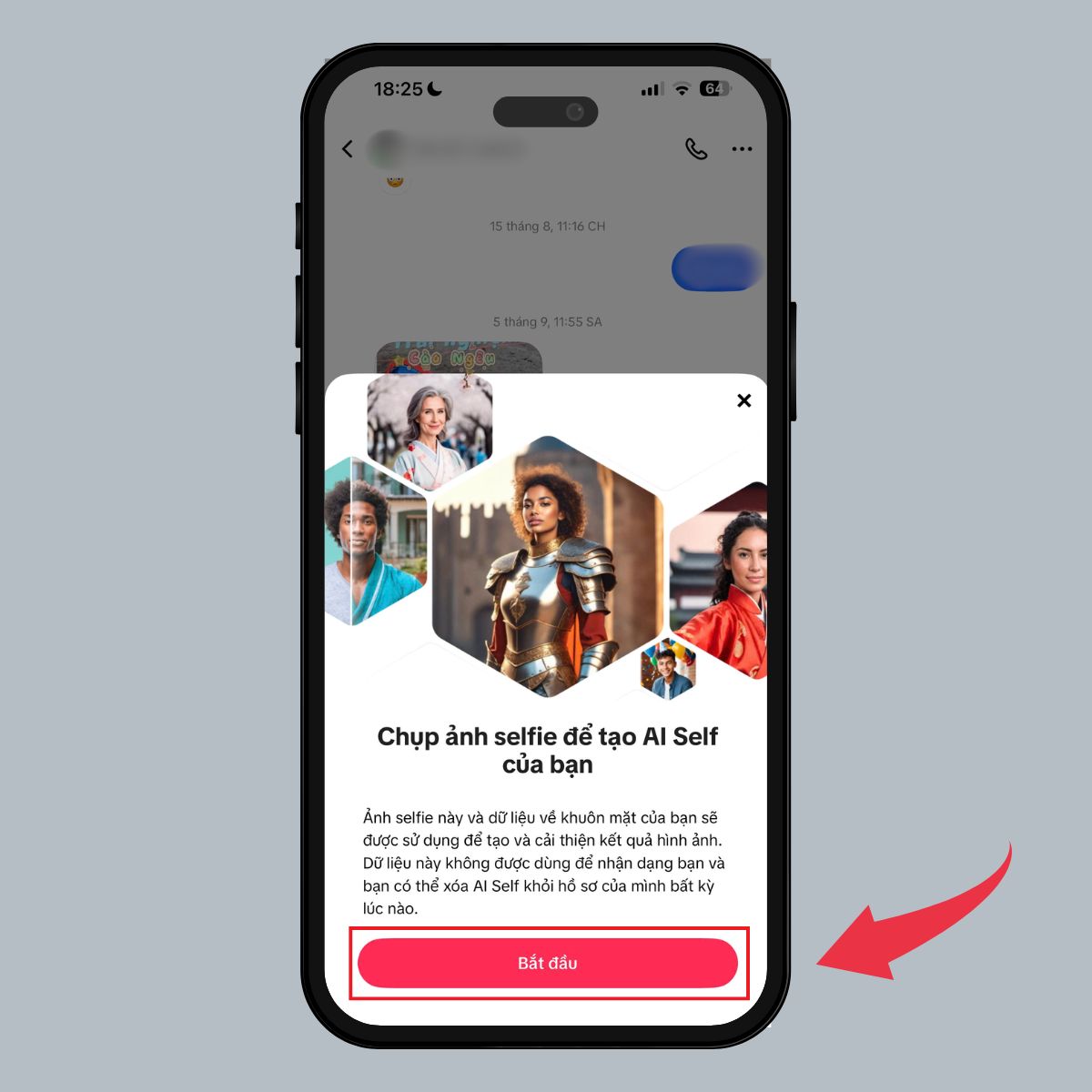 Cách tạo bộ meme AI khuôn mặt chính mình trên TikTok - Bước 2