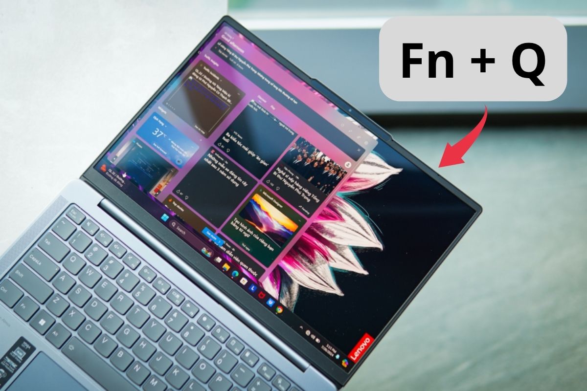 Cách bật quạt tản nhiệt laptop Lenovo bằng phím tắt