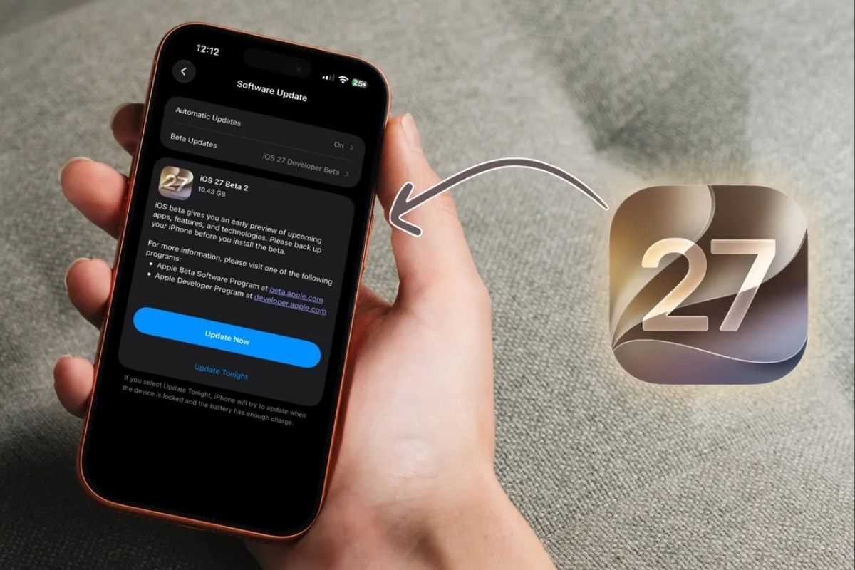 Cách cập nhật iOS 27 - Một số lưu ý khi cập nhật