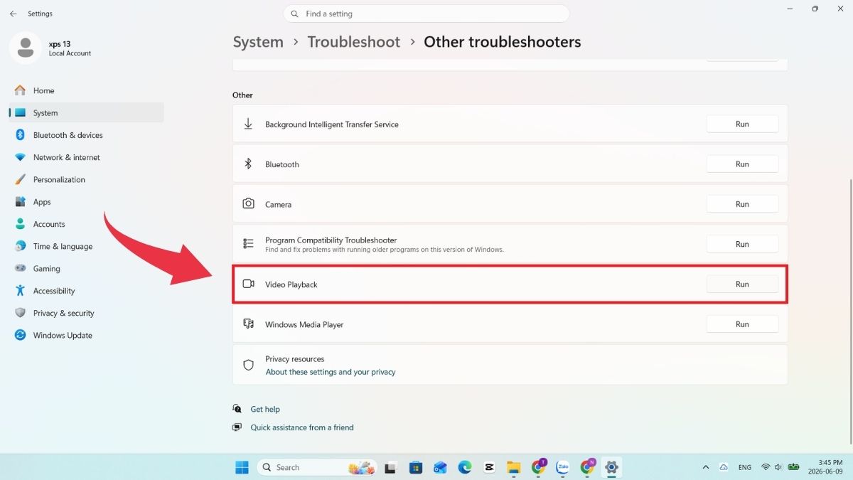 Cách chỉnh camera laptop bị ngược - Sử dụng Windows Troubleshooter - Bước 3